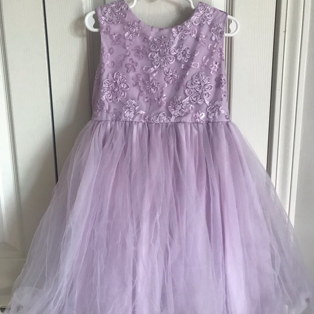 Purple tutu princess dress